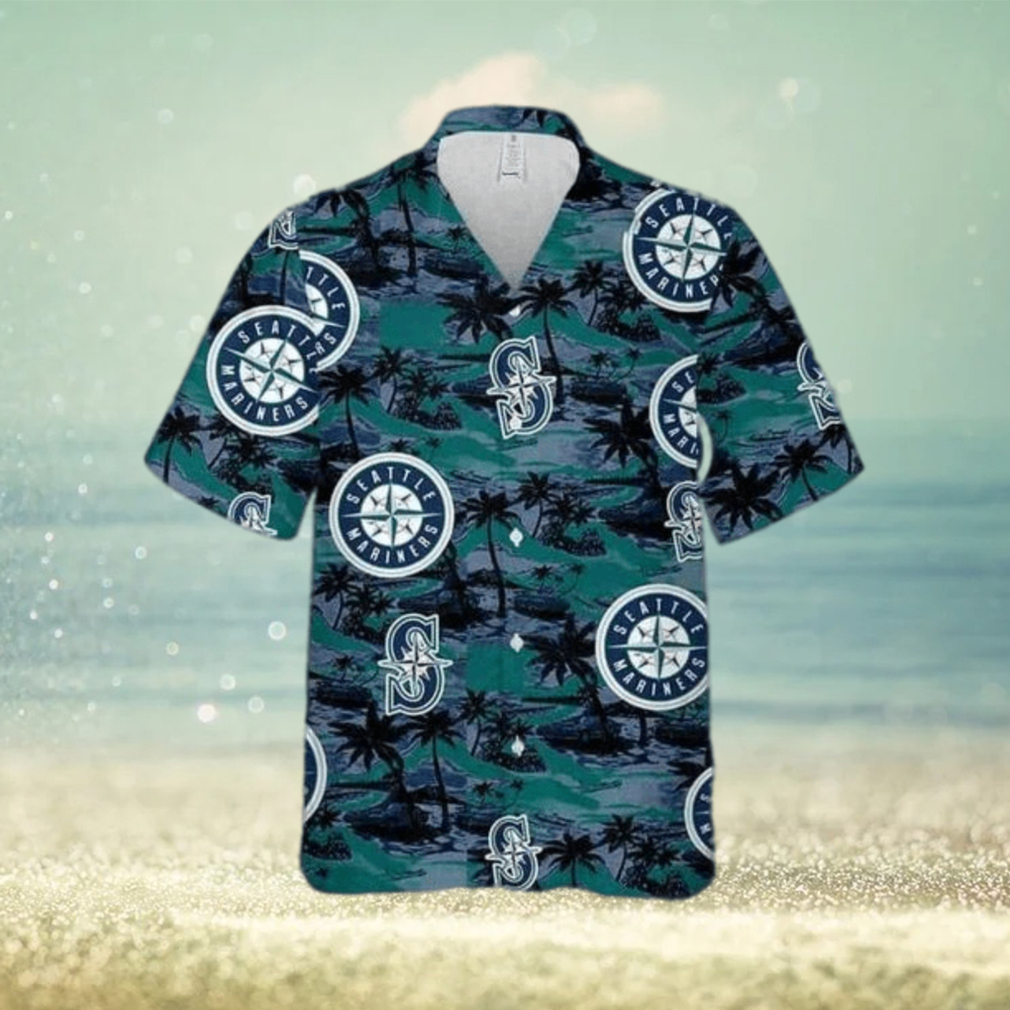 Seattle Mariners MLB Hawaiian Shirt Island Pattern Summer Beach Gift - Limotees