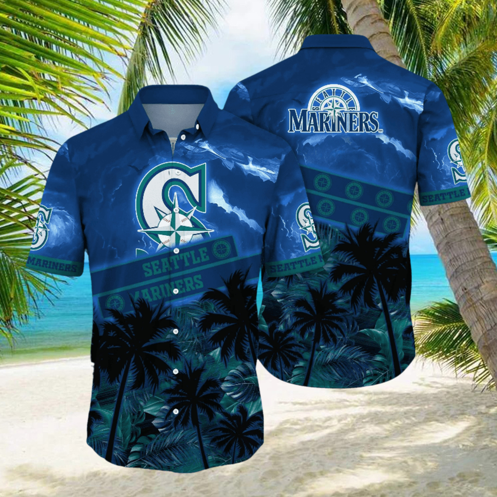 Seattle Mariners MLB Hawaiian Shirt Seashore Aloha Shirt - Limotees