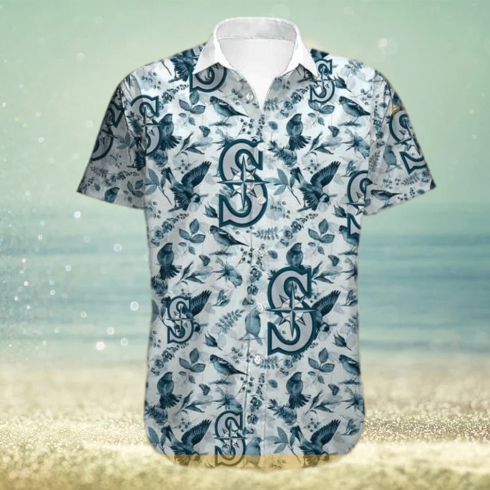 Seattle Mariners MLB Hawaiian Shirt Tropical Bird Pattern Beach Gift For Baseball Players - Limotees