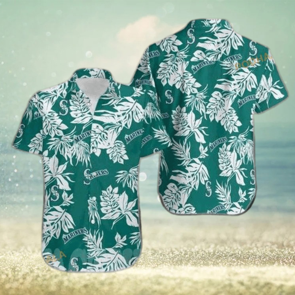 Seattle Mariners MLB Hawaiian Shirt Tropical Leaf Beach Gift For Friend - Limotees