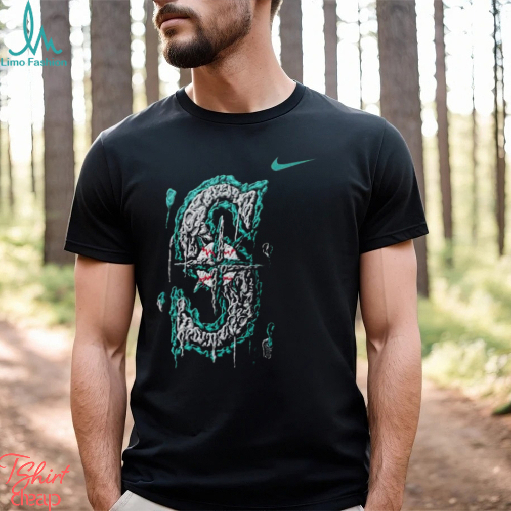 Seattle Mariners Nike Gum Hometown T Shirt - Limotees