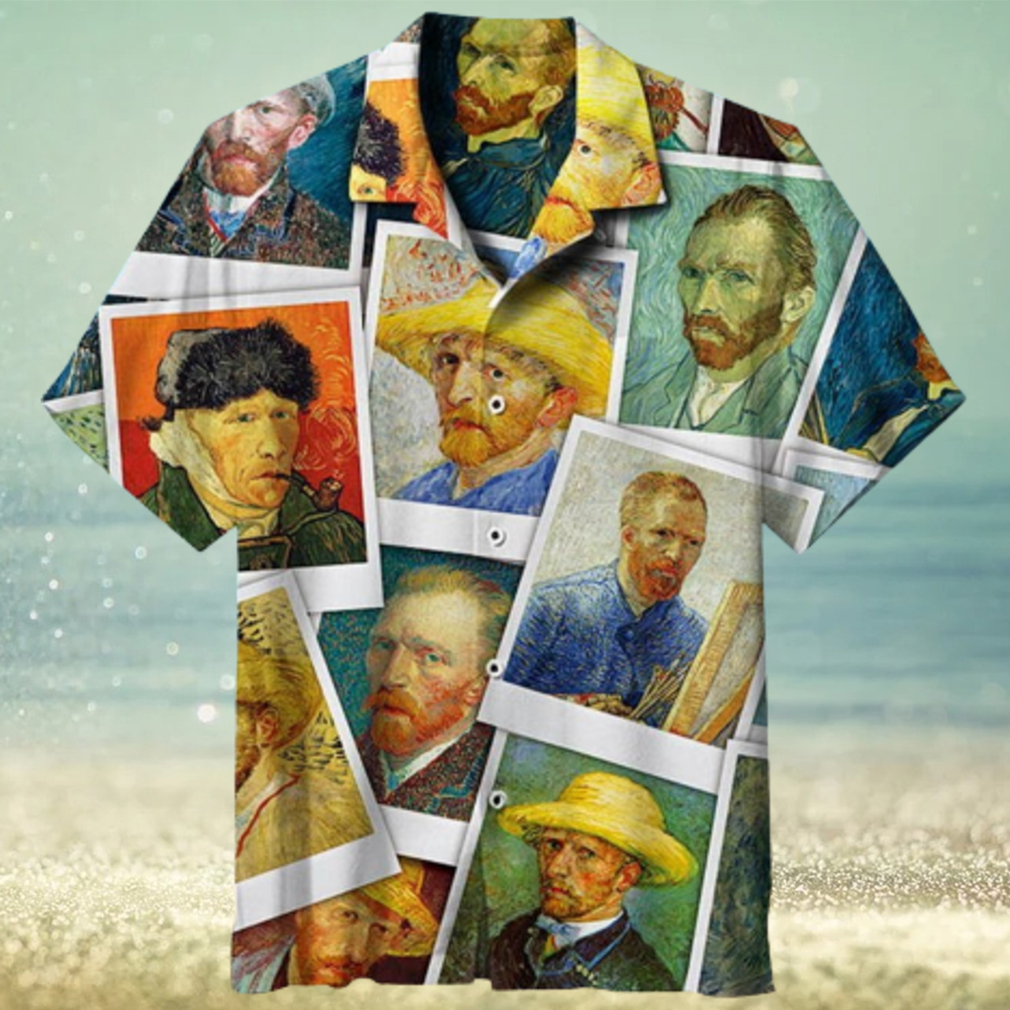 Selfies by Vincent van Gogh Hawaiian Shirt - Limotees