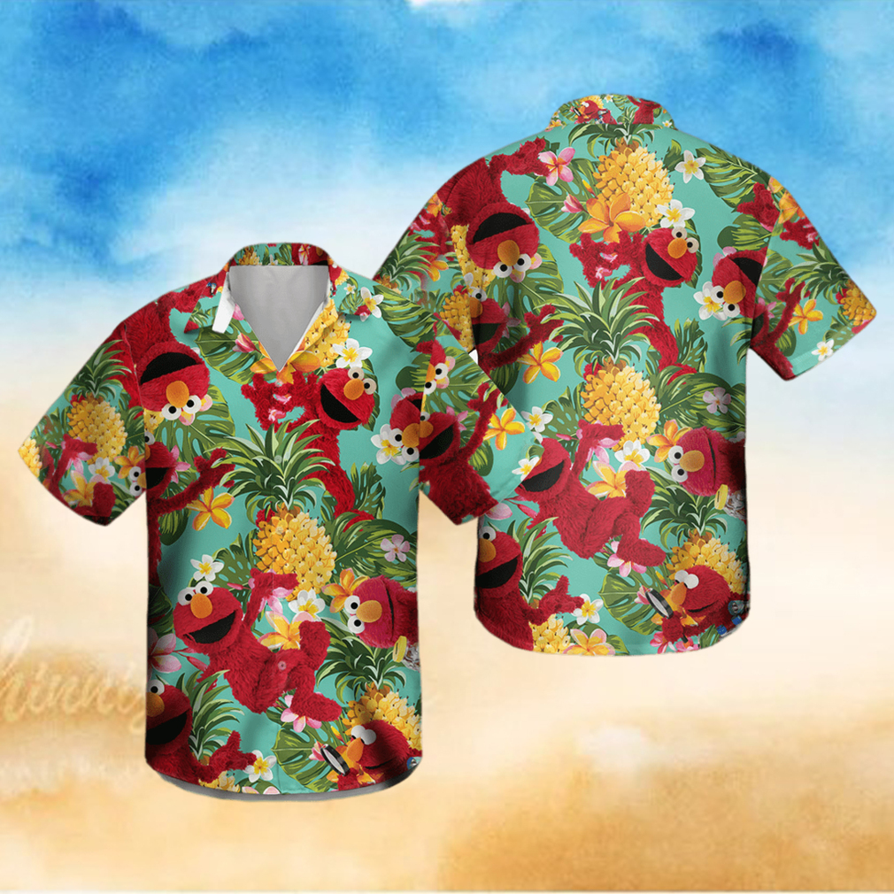 Sesame Street Elmo Hawaiian Shirt - Limotees