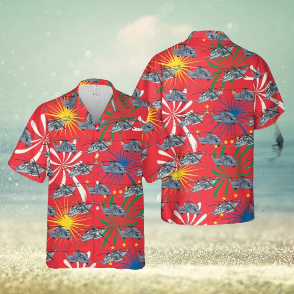 Sikorsky MH 53 Pave Low Summer Beach Gift 3D Hawaiian Shirt - Limotees