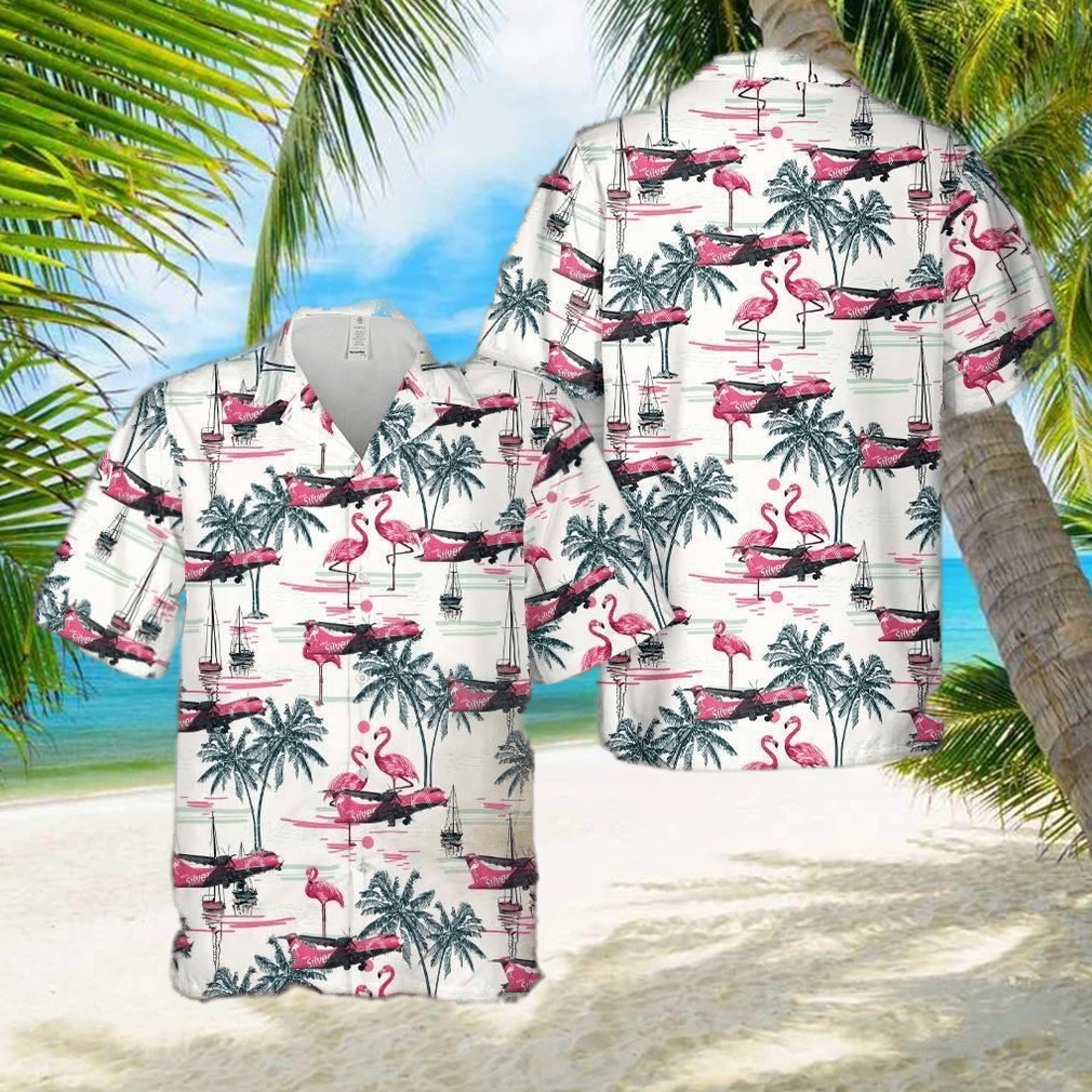 Silver Airways Atr 42 600 Hawaiian Shirt - Limotees