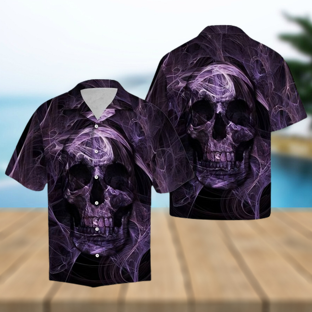 Skull Abstract Hawaiian Shirt - Limotees