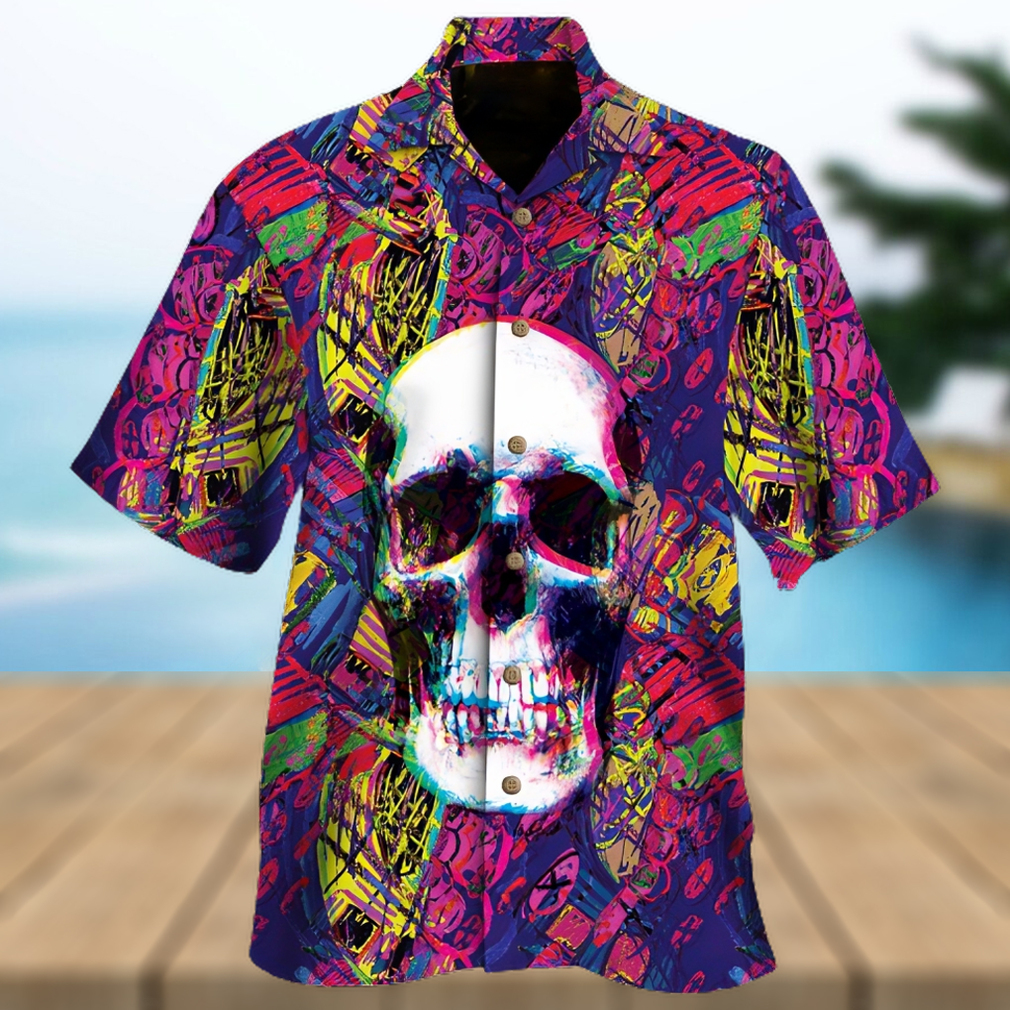 Skull Aloha Hawaiian Shirt - Limotees