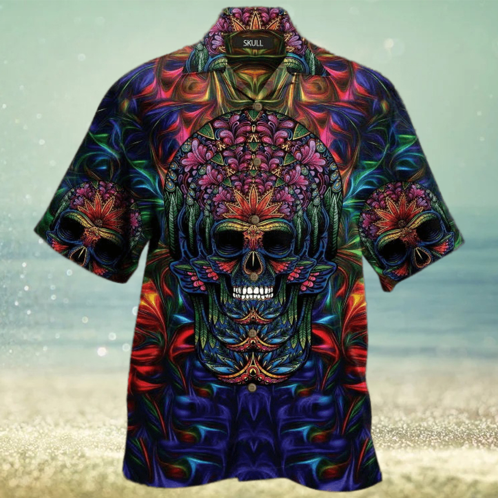 Skull Colorful Hawaiian Shirt - Limotees