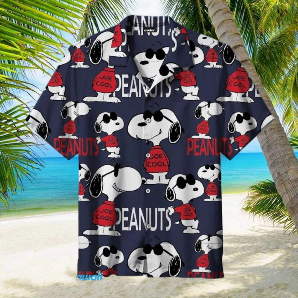 Snoopy For Man And Woman Print Short Sleeve Hawaiian Shirt G95 hawaiian shirt - Limotees