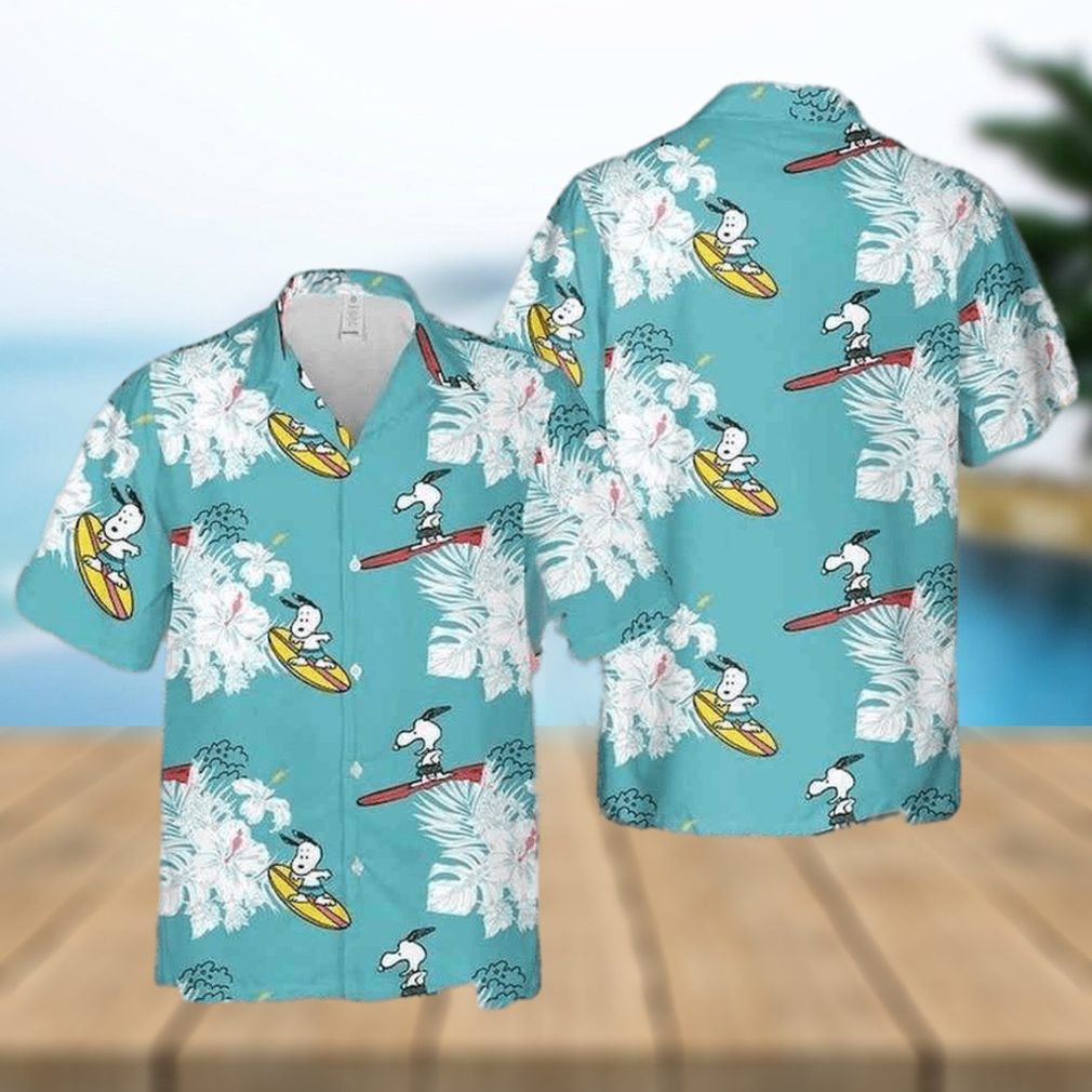 Snoopy Hawaiian Shirt Summer Aloha Shirt For Men For Men - Limotees