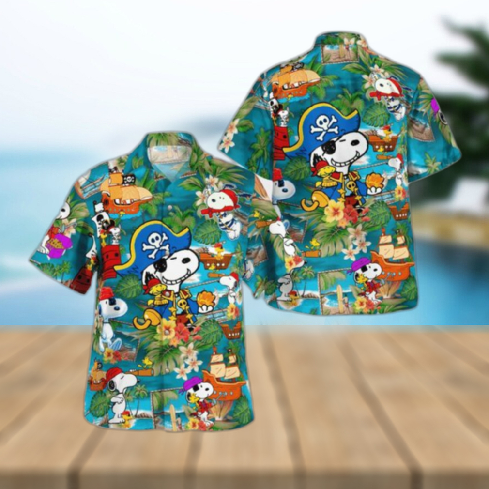 Snoopy Pirate Hawaiian Shirt - Limotees