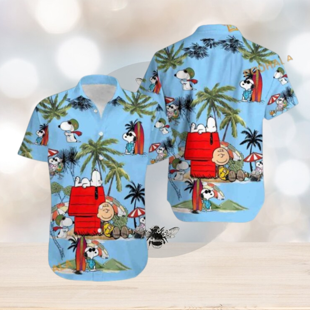 Snoopy Summer Time Hawaiian Shirt, Autumn Fashion Travel Sport - Limotees