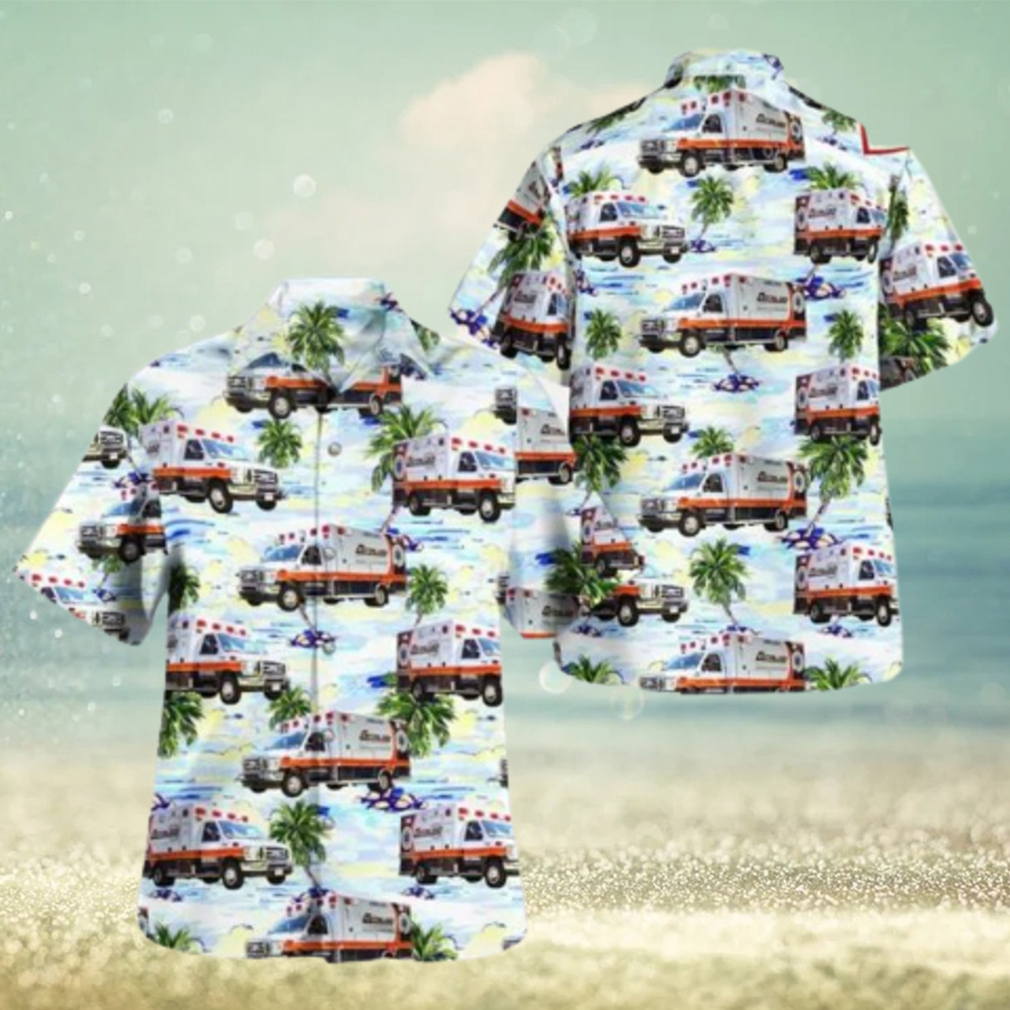 Somerville, Massachusetts, Cataldo Ambulance Service Cheap Hawaiian Shirt - Limotees