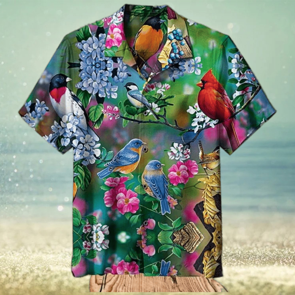 Songbird Collage Hawaiian Shirt - Limotees