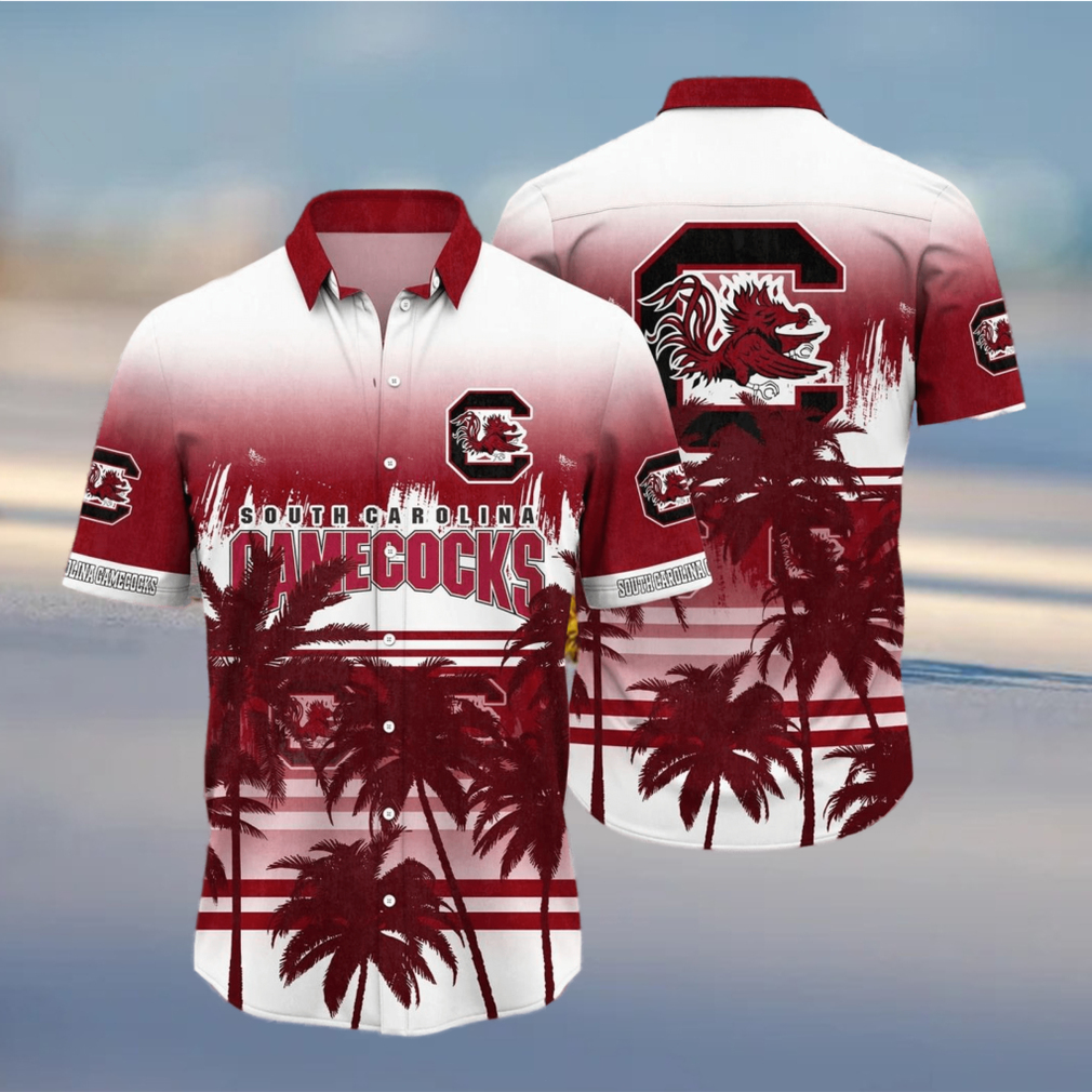 South Carolina Gamecocks Coconut Tropical Hawaiian Shirt - Limotees