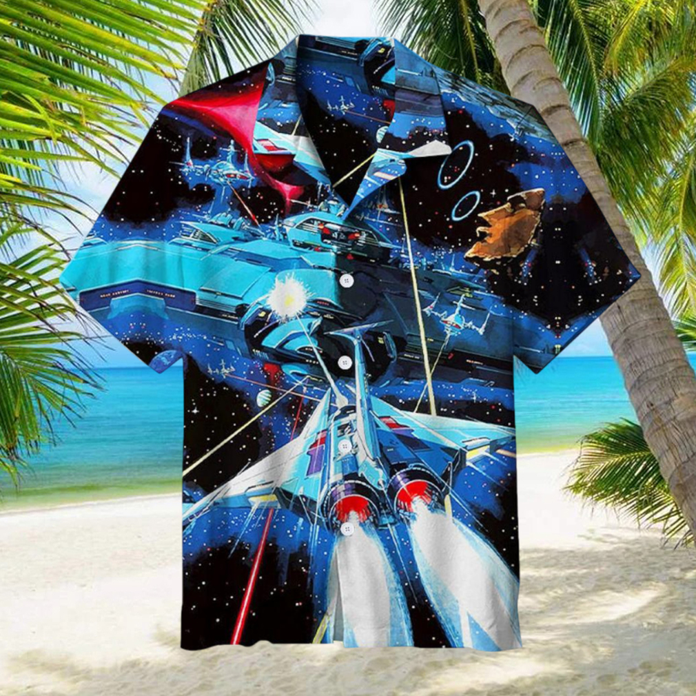 Space Wars Universal Aloha Hawaiian Shirt - Limotees