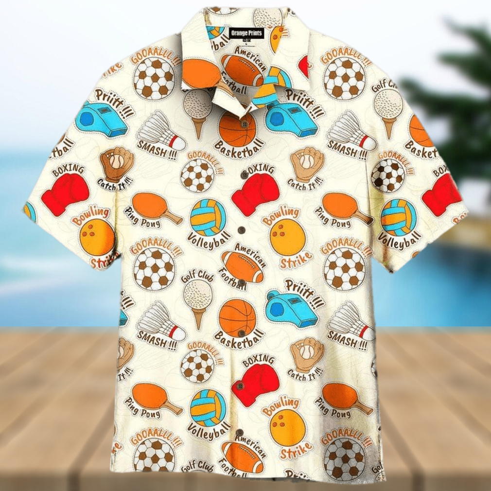 Sport Team Summer Pattern Aloha 3D Hawaiian Shirt For Men And Women - Limotees