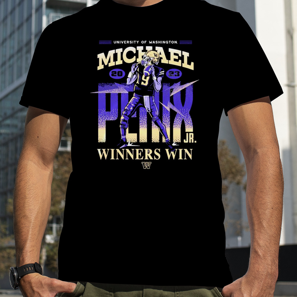 Washington Huskies Michael Penix Jr Winners Win Burst T-Shirt