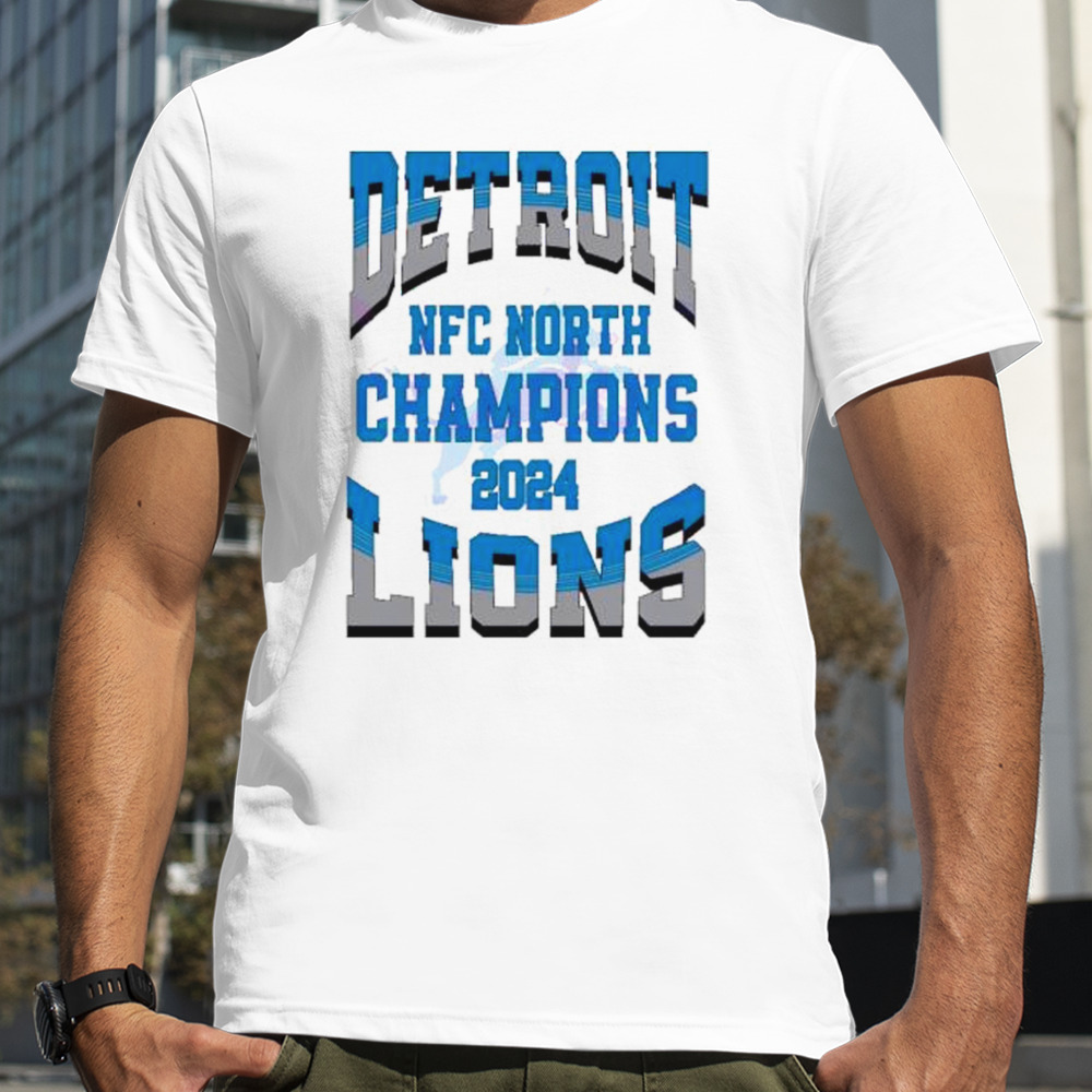 Detroit NFC North Champions 2024 shirt