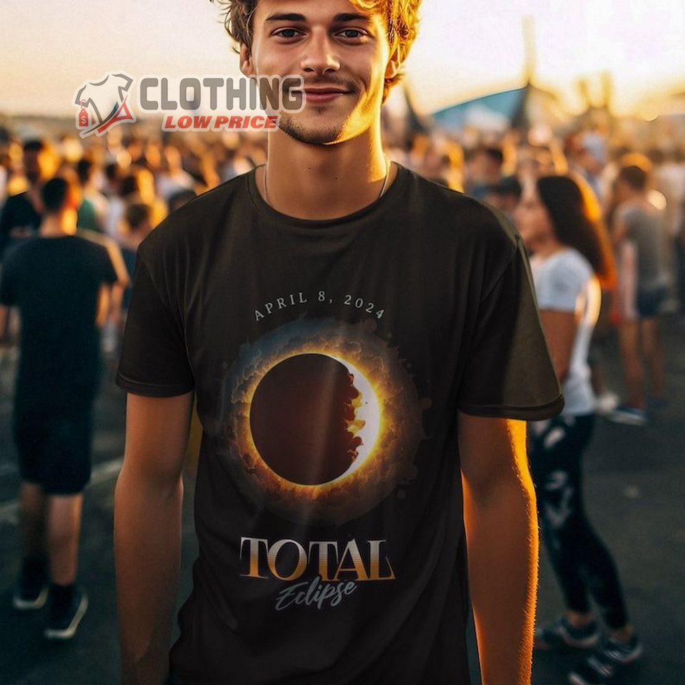 Solar Eclipse 2024 T-Shirt, Eclipse Event 2024 Shirt, Gift For Space Fan, North America Eclipse 2024 T-Shirt, Astronomy Fan Gift