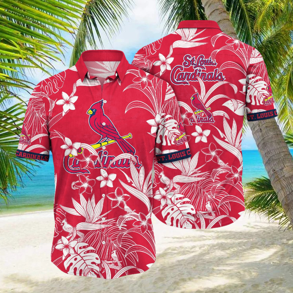 St. Louis Cardinals MLB Hawaiian Shirt High Temperaturestime Aloha Shirt - Limotees