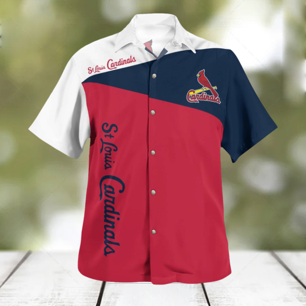 St Louis Cardinals Organic 3D Hawaiian Shirt Best For Fans Beach Gift For Men And Women - Limotees