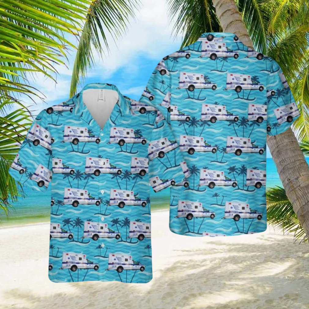 Stamford EMS Hawaiian Shirt Aloha Summer Beach Shirt - Limotees