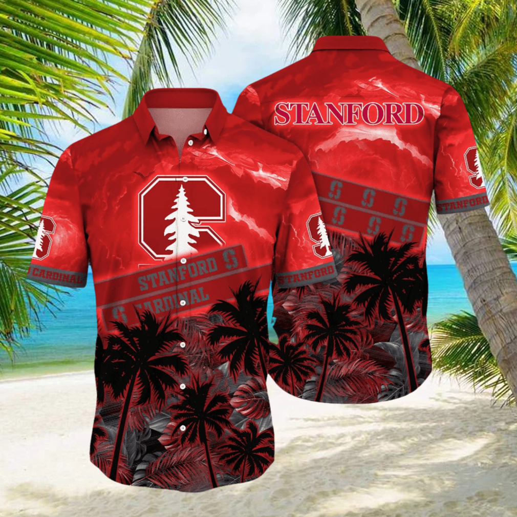 Stanford Cardinal NCAA Hawaiian Shirt Beach Ball Aloha Shirt - Limotees