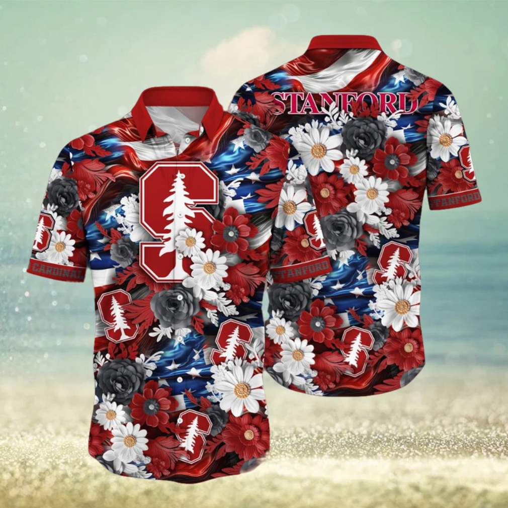 Stanford Cardinal NCAA1 Hawaii Shirt Independence Day - Limotees