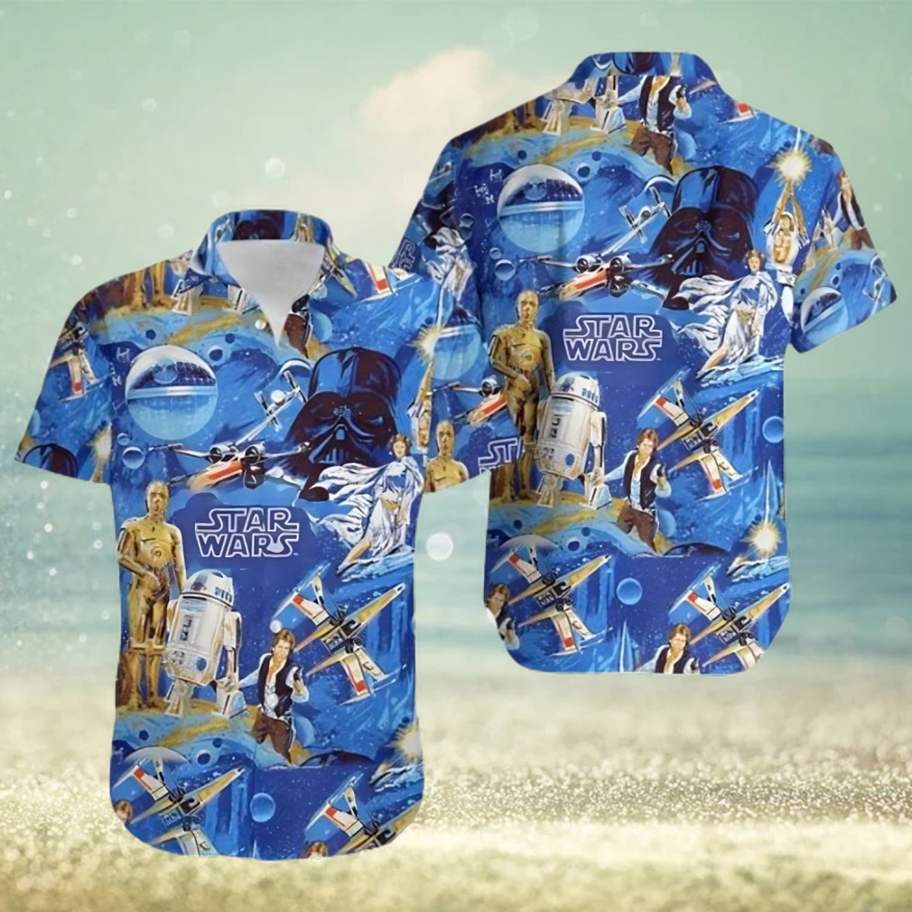 Star Wars Classic 3D Planet hawaiian shirt - Limotees