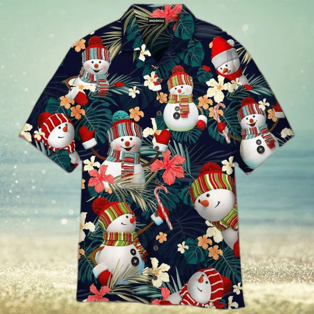 Stay Cool Snowman In Christmas Day Hawaiian Shirt - Limotees