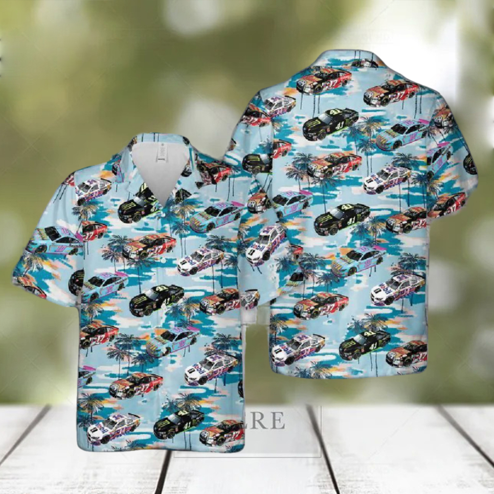 Stewart haas Racing Hawaiian Shirt - Limotees