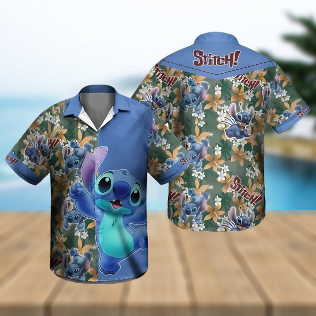 Stitch Happy Disney Cruise 2023 Disney Hawaiian Shirt - Limotees