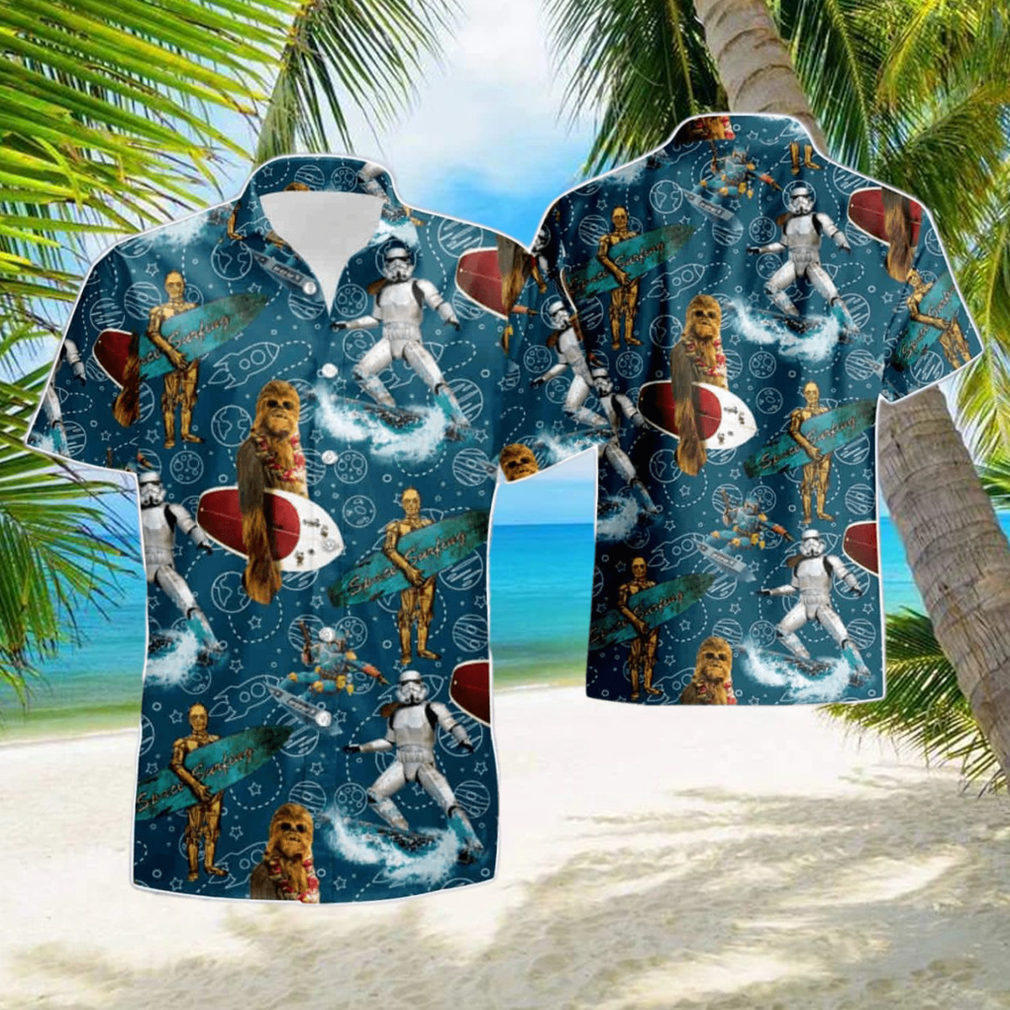 Stormtrooper Mandalorian Chewbacca C 3p0 Star Wars Summer Beach Hawaiian Shirt - Limotees