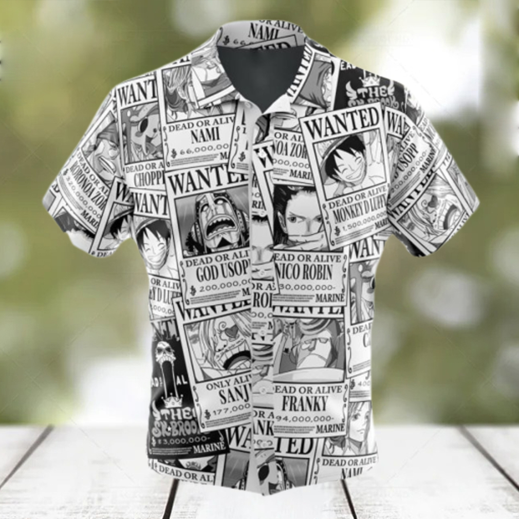 Strawhat One Piece Button Up Hawaiian Shirt - Limotees