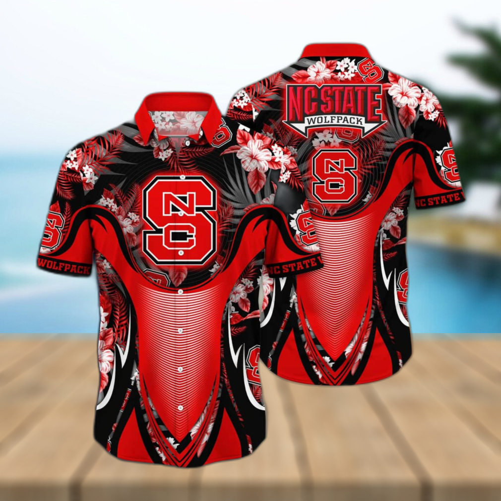 Stylish Aloha NCAA NC State Wolfpack Hawaiian Shirt Summer Gift For Friend - Limotees