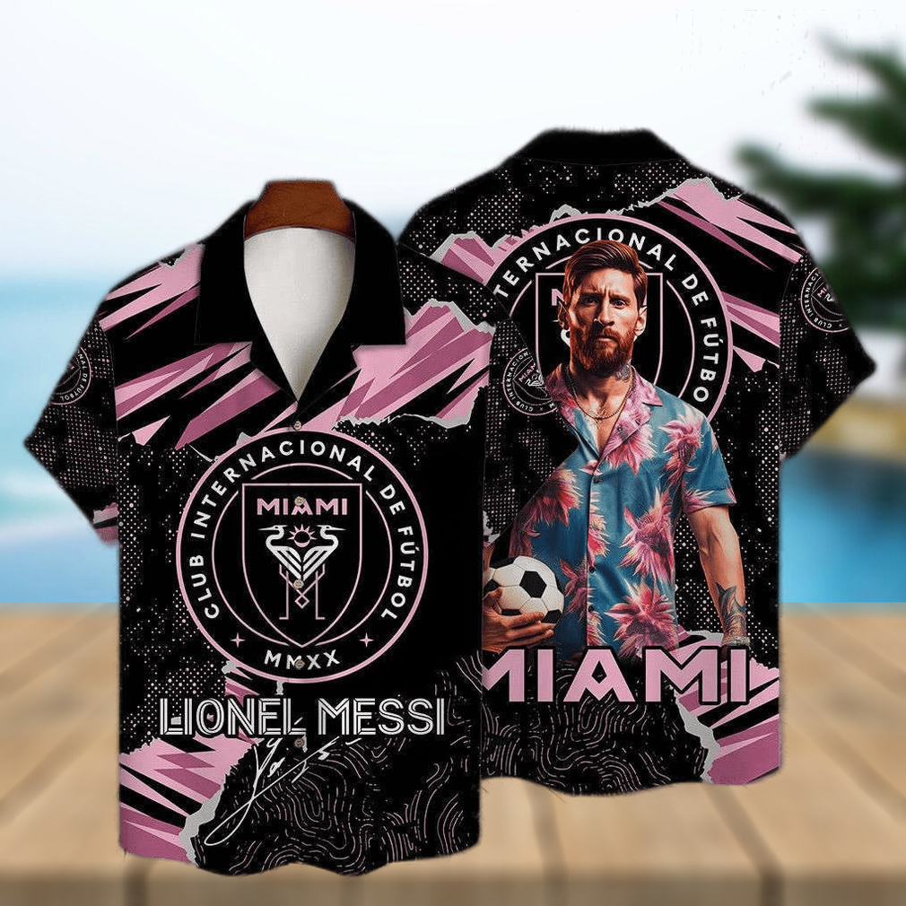 Stylish Lionel Messi Inter Miami CF Hawaiian Shirt - Limotees