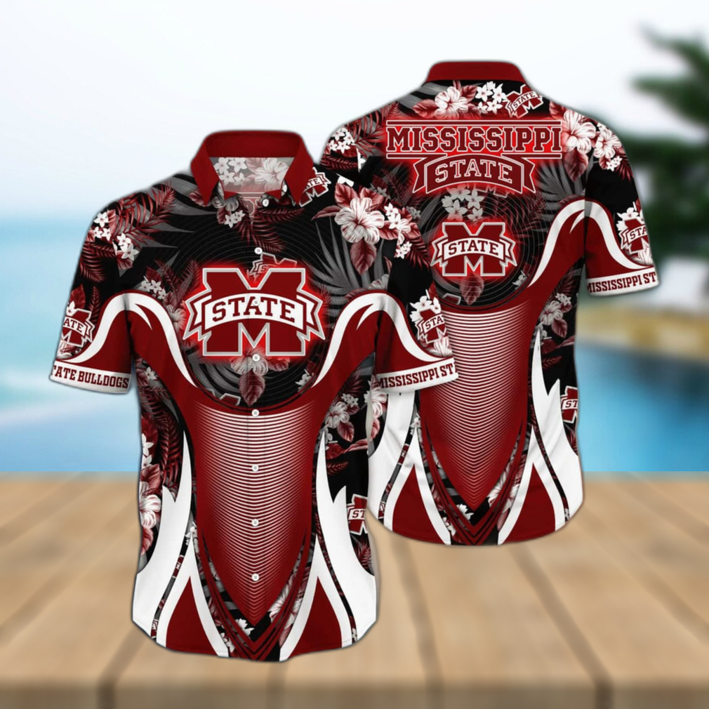 Stylish NCAA Mississippi State Bulldogs Hawaiian Shirt Cool Gift For Friend - Limotees