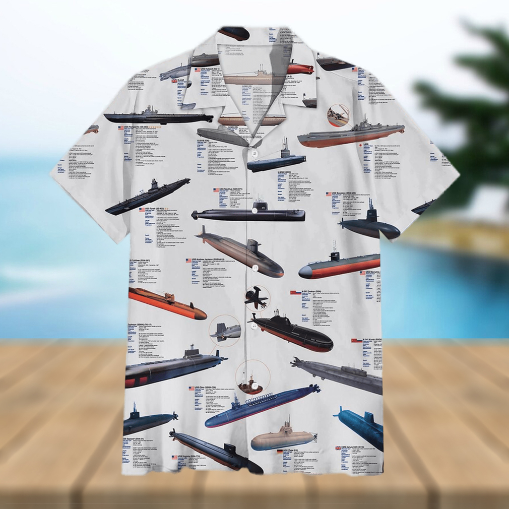 Submarine Carrier Universal Collection Hawaiian Shirt - Limotees