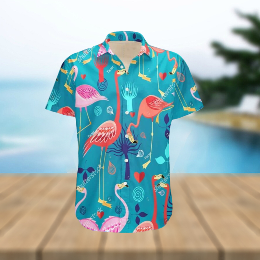 Summer Aloha Flamingo Hawaiian Shirt Gift For Beach Lovers - Limotees