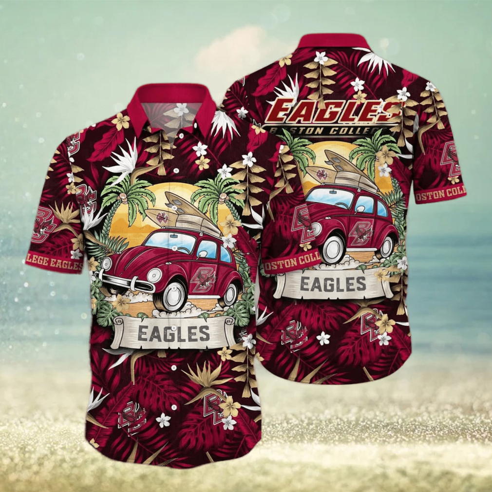 Summer Aloha NCAA Boston College Eagles Hawaiian Shirt Gift For Summer Holiday - Limotees