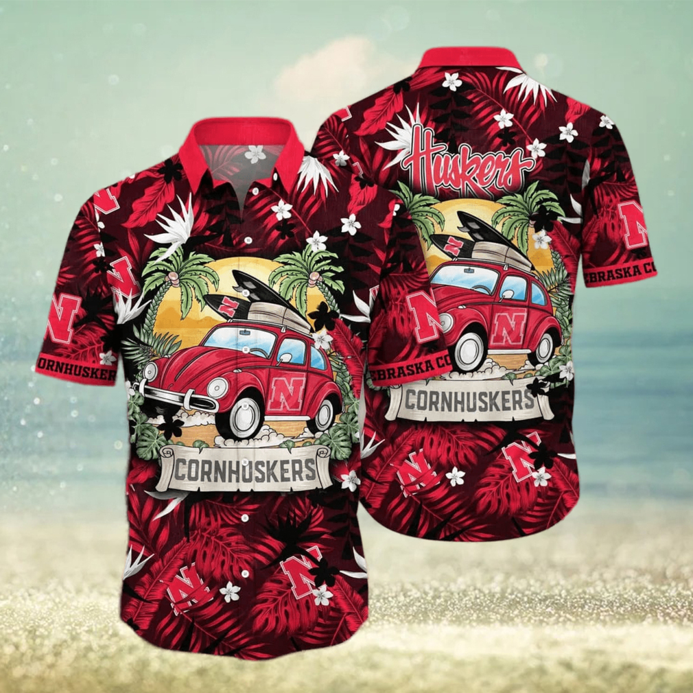 Summer Aloha NCAA Nebraska Cornhuskers Hawaiian Shirt Gift For Sporty Husband - Limotees