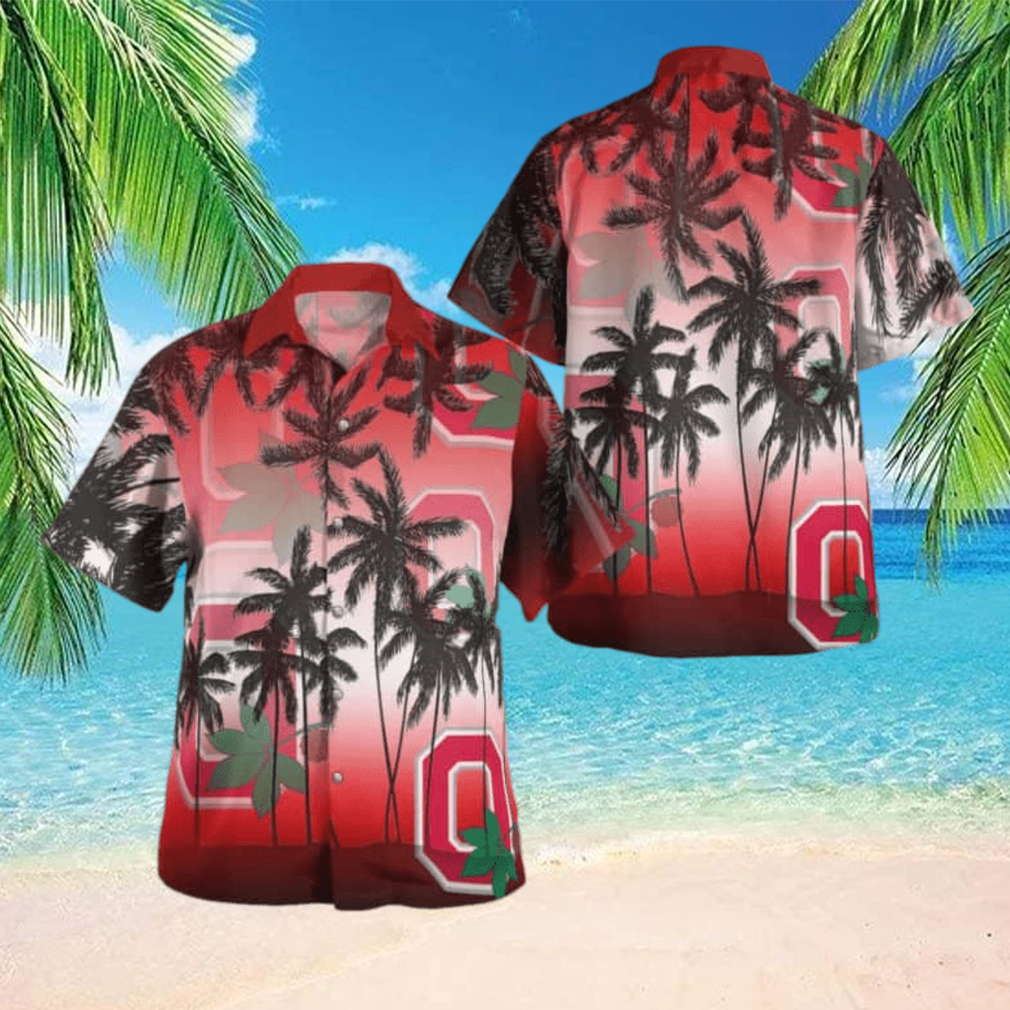 Summer Aloha NCAA Ohio State Buckeyes Hawaiian Shirt Beach Gift For Friend - Limotees