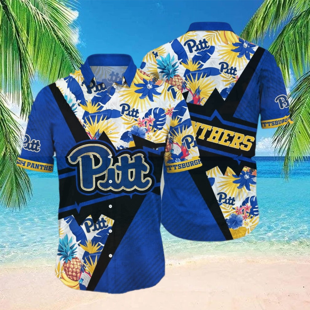 Summer Aloha NCAA Pitt Panthers Hawaiian Shirt Gift For Beach Vacation - Limotees