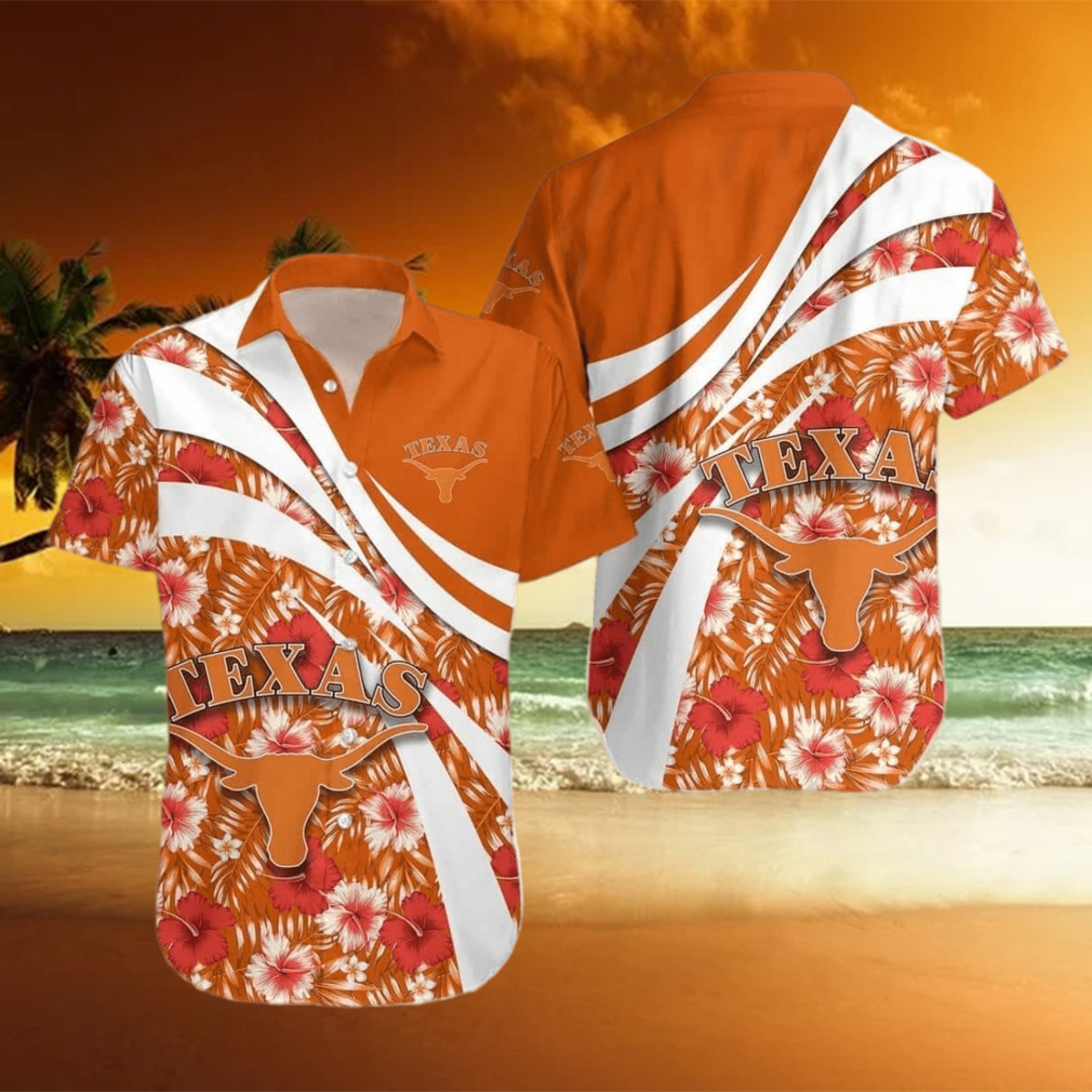 Summer Aloha NCAA Texas Longhorns Hawaiian Shirt - Limotees