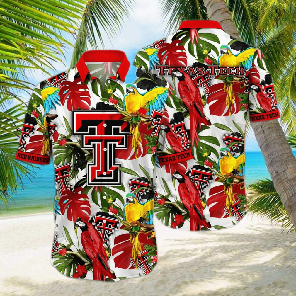 Summer Aloha NCAA Texas Tech Red Raiders Hawaiian Shirt Gift For Beach Trip shirt - Limotees