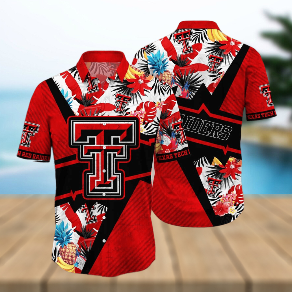 Summer Aloha NCAA Texas Tech Red Raiders Hawaiian Shirt Gift For Beach Vacation - Limotees