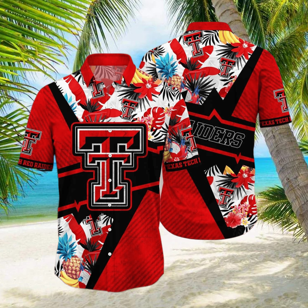 Summer Aloha NCAA Texas Tech Red Raiders Hawaiian Shirt Gift For Beach Vacation shirt - Limotees