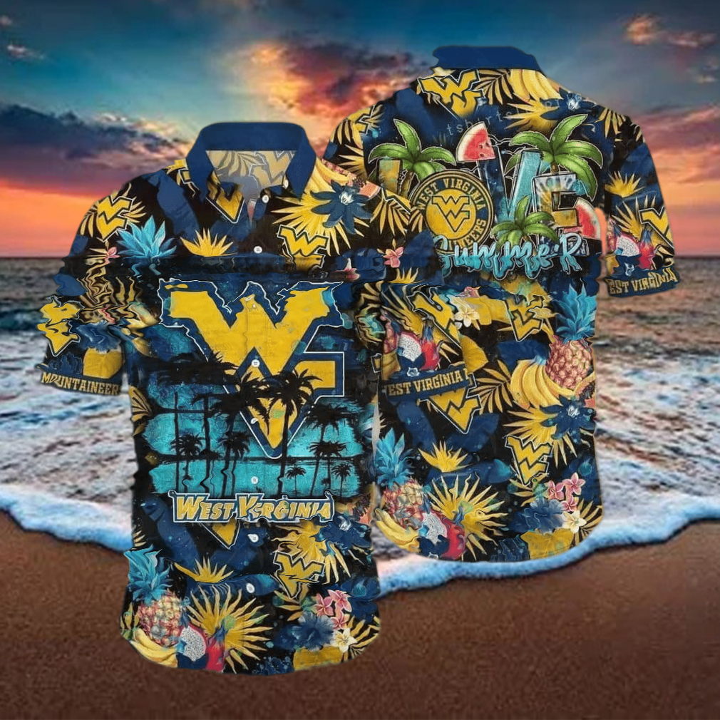 Summer Aloha NCAA Virginia Mountaineers Hawaiian Shirt - Limotees