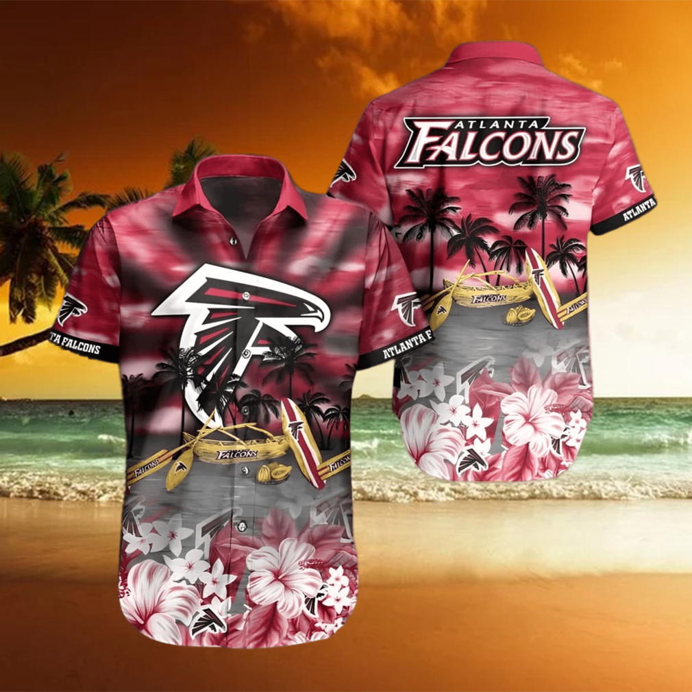 Summer Aloha NFL Atlanta Falcons Hawaiian Shirt Practical Beach Gift - Limotees